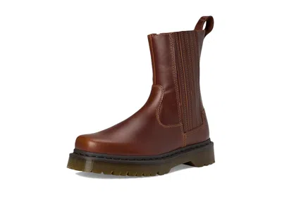 Dr. Martens Amaayah Lo Leather Bex Pull-on Boots In Brown