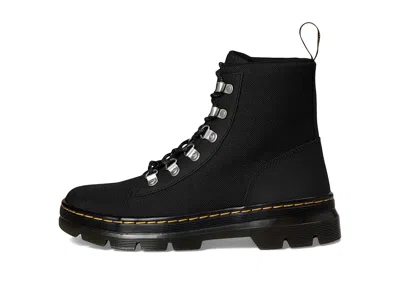 Dr. Martens Combs Poly Casual Boots In Black
