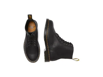 Dr. Martens Leder 1460 Serena Stiefeletten Mit Kunstfellfutter In Black