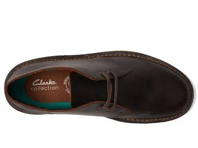 Clarks Wide Width Shepton Chukka Boot In Brown