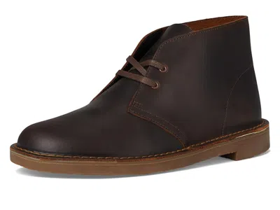 Clarks Wide Width Shepton Chukka Boot In Brown