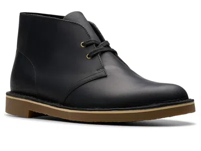 Clarks Shepton Chukka Boot In Black