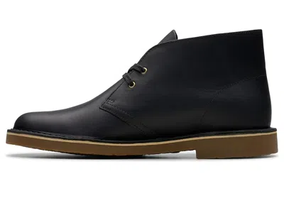 Clarks Shepton Chukka Boot In Black