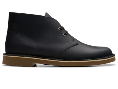 Clarks Shepton Chukka Boot In Black