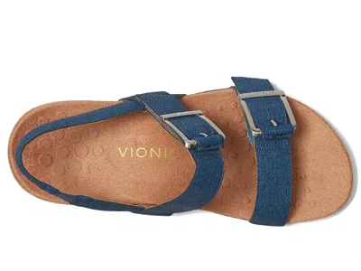 Vionic Reese Slingback Sandal In Blue