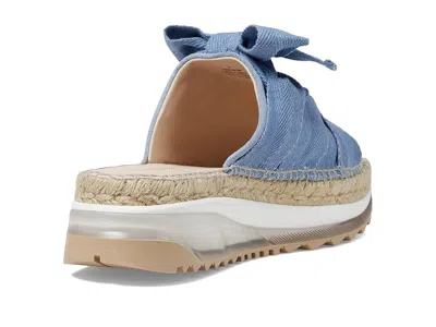 Free People Chapmin Sport Platform Sandal In Blue