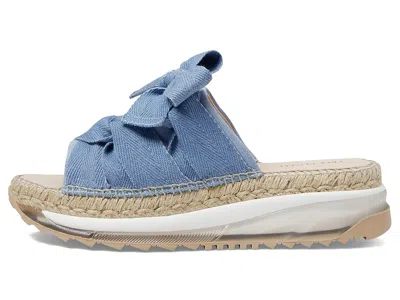 Free People Chapmin Sport Platform Sandal In Blue