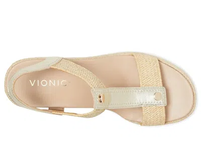 Vionic Calera Ankle Straps In Gold