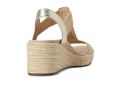 Vionic Calera Ankle Straps In Gold