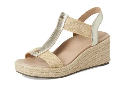 Vionic Calera Ankle Straps In Gold