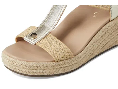 Vionic Calera Ankle Straps In Gold