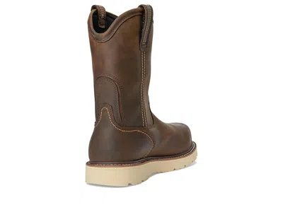 Ariat Rebar Wedge Pull-on Waterproof Composite Toe Work Boots In Brown
