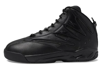 Reebok Work The Blast Work Cowboy Boots Black : 16 D - Medium, Leather In Black