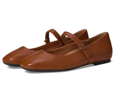 Vionic Alameda Mary Jane Flat In Brown