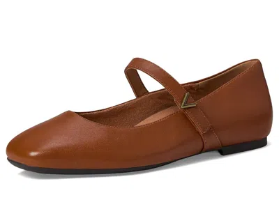Vionic Alameda Mary Jane Flat In Brown