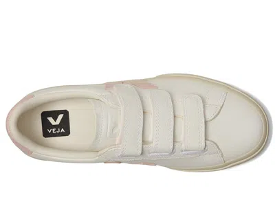 Veja Recife Chromefree Leather Sneaker In White Petale