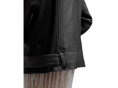Allsaints Billie Biker In Black