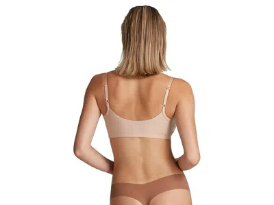 Commando Invisible Rib Thong In Brown