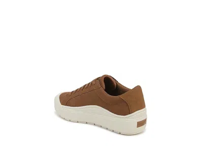 Dr. Scholl's Take Time Platform Sneaker In Brown