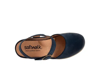 Softwalk Mabelle Clog In Blue
