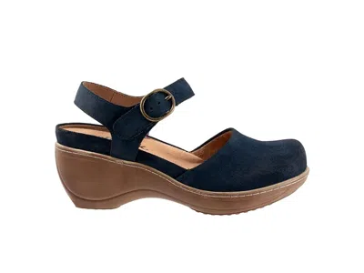 Softwalk Mabelle Clog In Blue