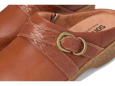 Softwalk Wide Width Asmara Clog In Brown