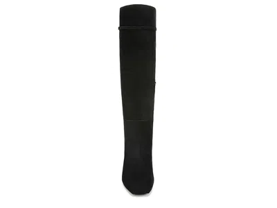 Sam Edelman Lyla Womens Suede Solid Knee-high Boots In Black