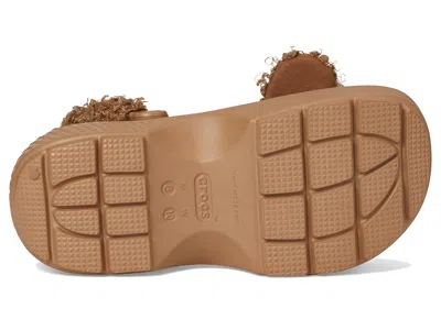 Crocs Stomp Lined Clogs Slippers Sepia Bear : In Multi