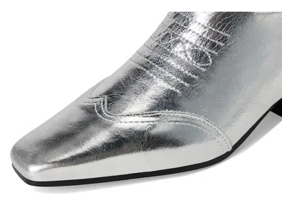 Steve Madden Dollie Western Boot In Metallic
