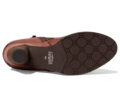 L'artiste By Spring Step Niobe Cap Toe Bootie In Brown