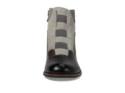 L'artiste By Spring Step Copine Cap Toe Bootie In Gray