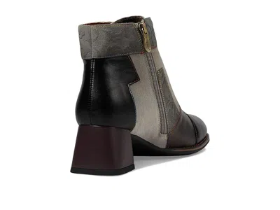 L'artiste By Spring Step Copine Cap Toe Bootie In Gray