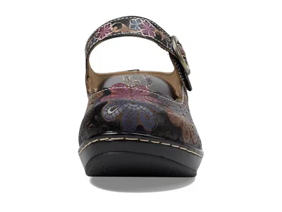 L'artiste By Spring Step Flochino Platform Mule In Multi