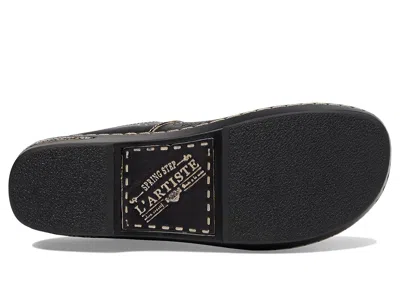 L'artiste By Spring Step Flochino Platform Mule In Multi