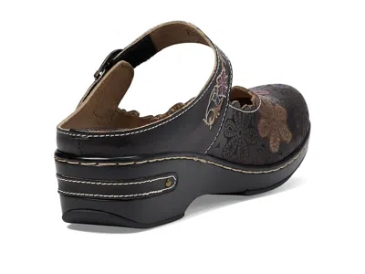 L'artiste By Spring Step Flochino Platform Mule In Multi
