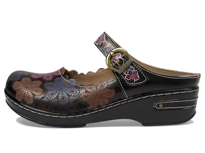 L'artiste By Spring Step Flochino Platform Mule In Multi