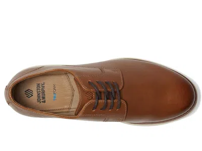 Johnston & Murphy Kids' Upton Plain Toe Derby In Brown