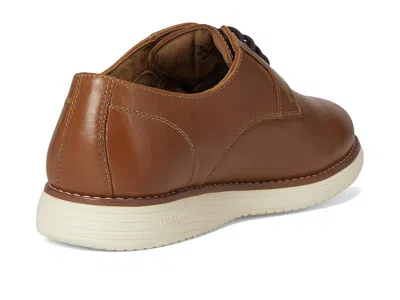 Johnston & Murphy Kids' Upton Plain Toe Derby In Brown