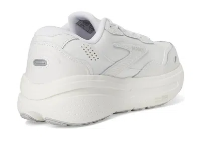 Brooks Ghost Max L Walking Shoe In White