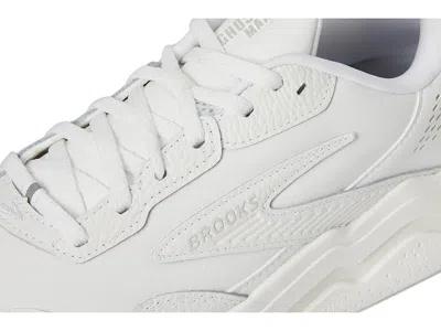 Brooks Ghost Max L Walking Shoe In White
