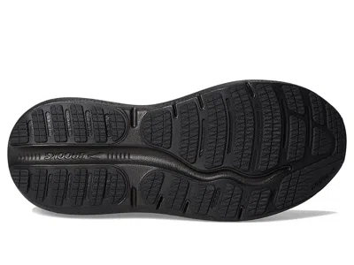 Brooks Ghost Max Leather In Black