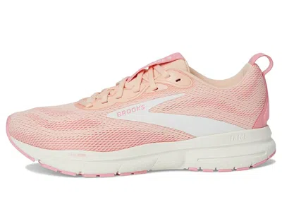 Brooks Trace 4 Running Shoe In Pink