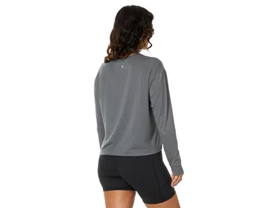 Free Fly Elevate Long Sleeve Performance T-shirt In Gray