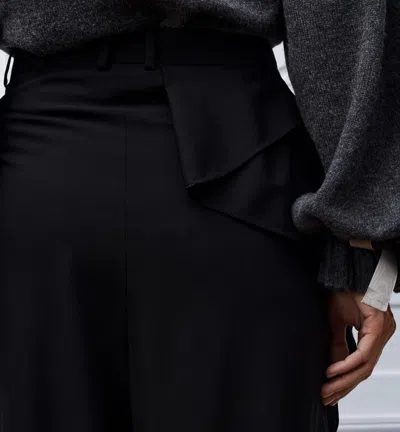 Dior Draped Regular-fit Pants In Black