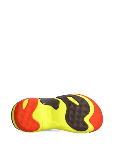 Crocs Perforated Platform Slide In Brown