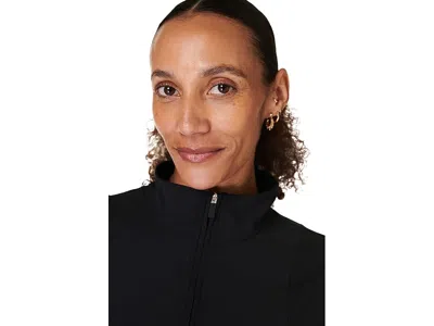 Sweaty Betty Explorer Pullover Jacket In Black