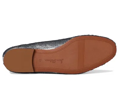 Sam Edelman Loraine Glamour Bit Loafer Matte Silver Fabric In Silver
