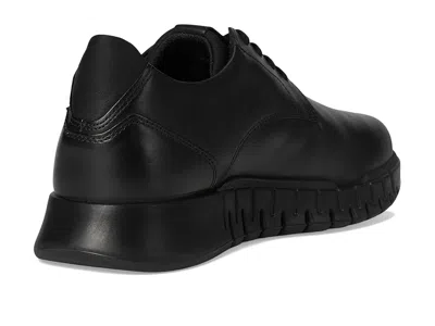 Ecco Gruuv Studio Plain Toe Sneaker In Black