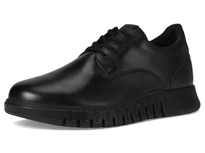 Ecco Gruuv Studio Plain Toe Sneaker In Black