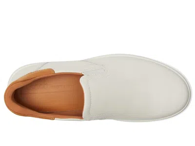 Ecco Soft 7 Easy Slip On Sneaker In White